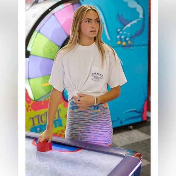 FOREVER 21 stretch knit mini skirt size M - Picture 11 of 11